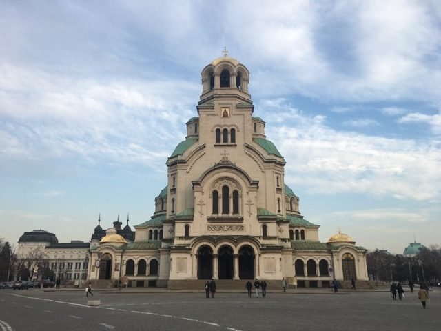 Picture of cathedral Sofia, Bulgaria